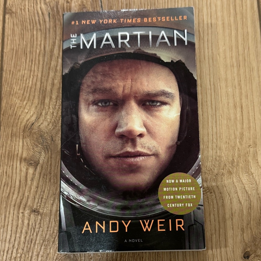 Andy Weir The Martian book